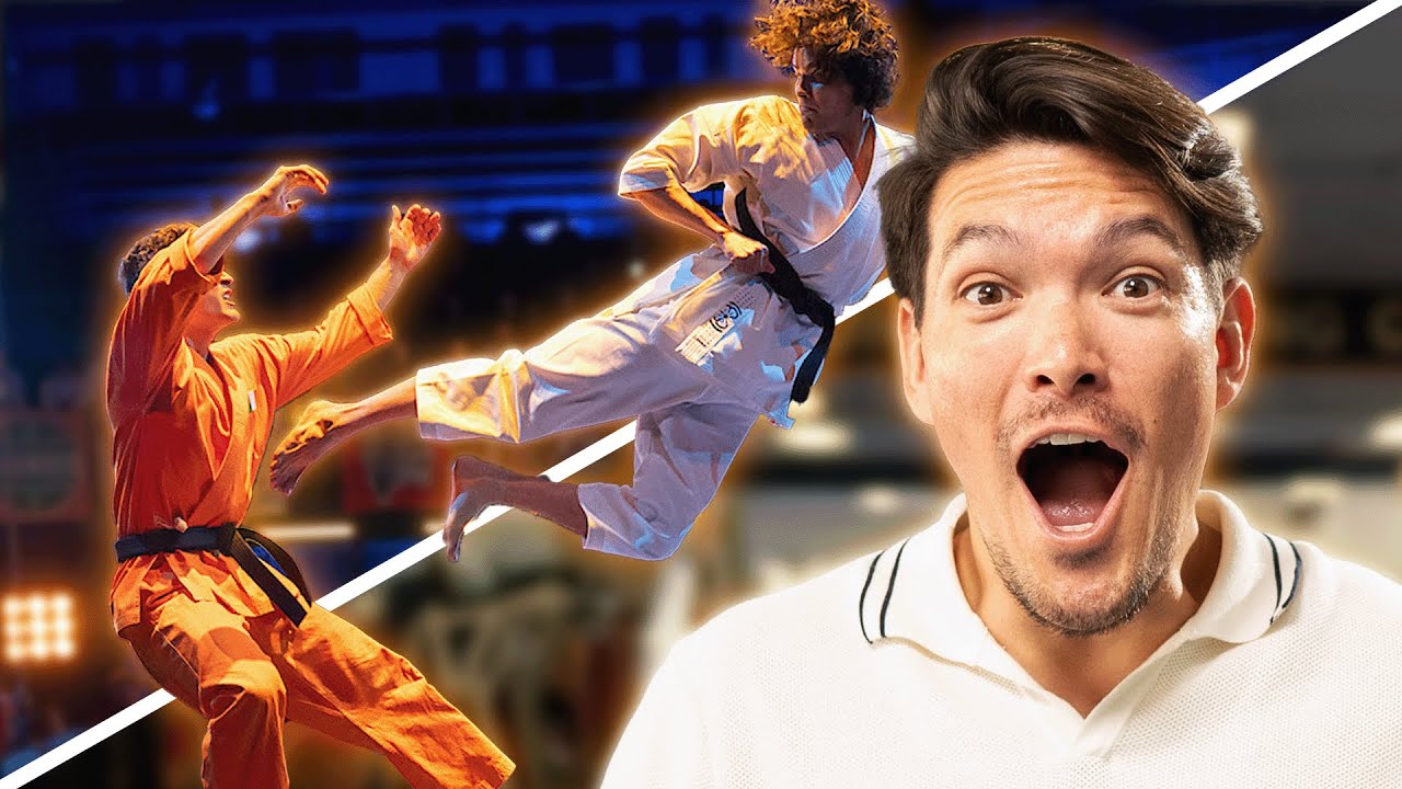 EXPERT Martial Artist Reacts to COBRA KAI Fight Scenes! #cobrakai #reaction