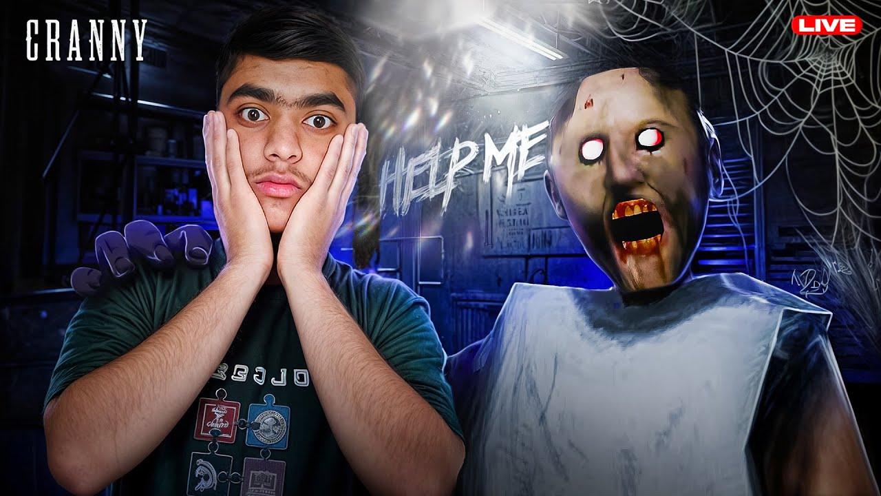 GRANNY GAME LIVE HORROR ESCAPE GAMEPLAY WITH ZROCY GAMING