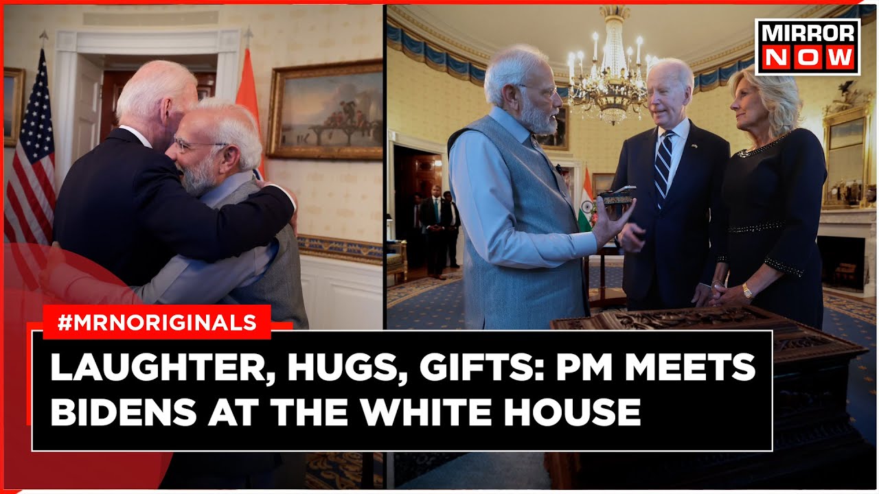 PM Modi White House Visit | Modi-Biden Exchange Gifts | Biden Host Dinner | English News