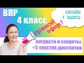 Подготовка к ВПР 2020 Русский язык 4 класс