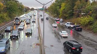 Major Flooding Strands Cars on Horace Harding Expressway in Queens
