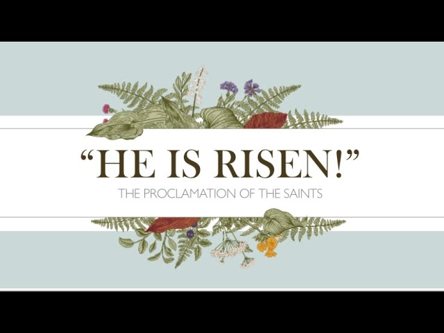 He Is Risen | Mark 16:1-8 class=