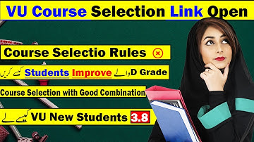 Course Selection Link Open VU - How to Selection F & D Grade Subject - Maximum Credits - Guideline P