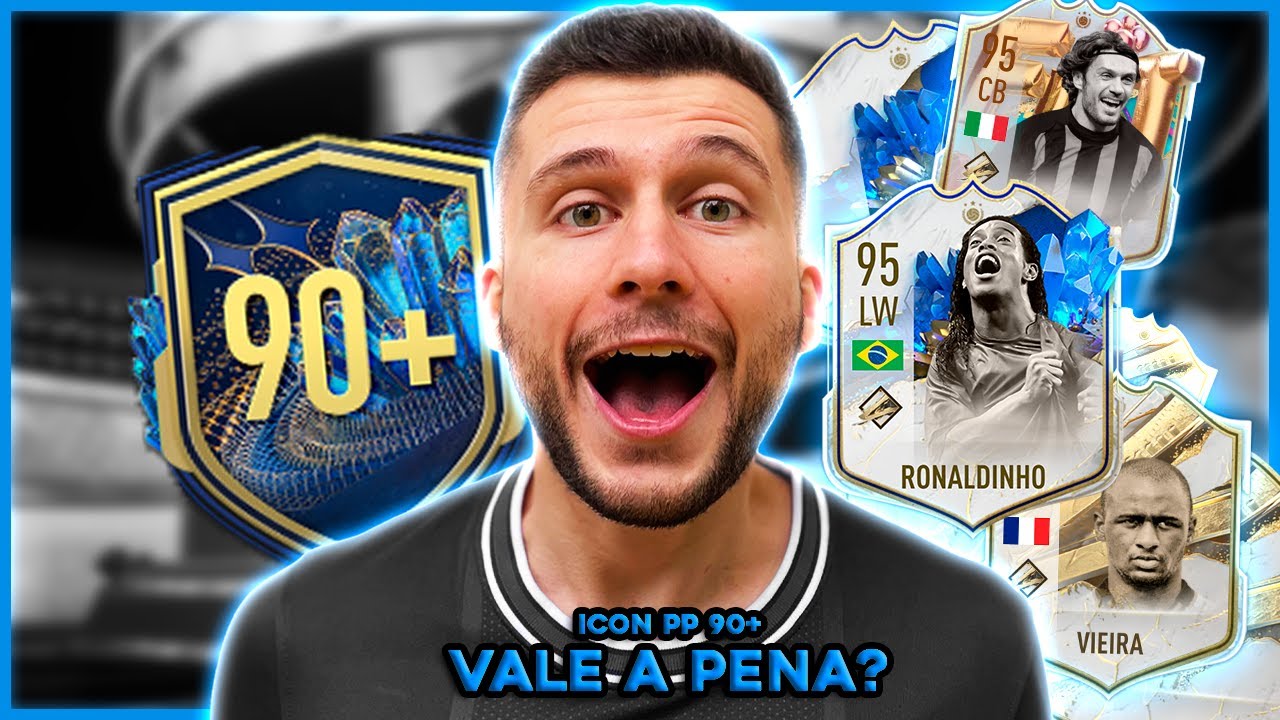 PP ICON 90+ ESTÁ VALENDO A PENA? ABRI VÁRIOS PACKS!! FIFA 23 - ULTIMATE TEAM