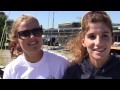 2013 ISAF Sailing World Cup Miami - Martine Grael and Kahena Kunze (BRA) Interview