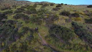 Drone Orbit: Mountain Biking @ Proctor Valley Repeater Climb Trail #skydio2 #emtb