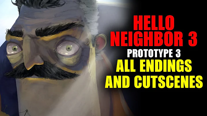 Hello Neighbor 3 Prototype 3 - ALL Cutscenes & Endings
