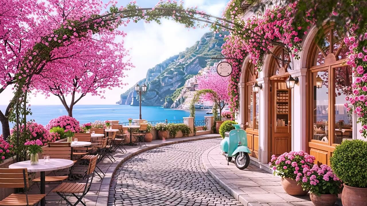 Evening Smooth Jazz Glow in an Upscale Coffee Space ☕🌙🎷 | Warm Spring Jazz Music to Unwind & Focus