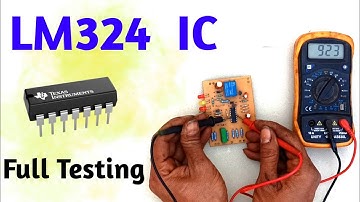 LM324 IC Full Testing || Auto switch repair