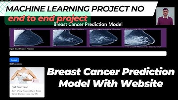 Breast Cancer Detection Using Machine Learning | Predicting Breast Cancer with Python ML Urdu/Hindi