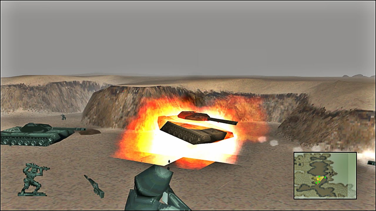 Sony Playstation PS1 - Army Men 3D - Notice / Instruction Manual