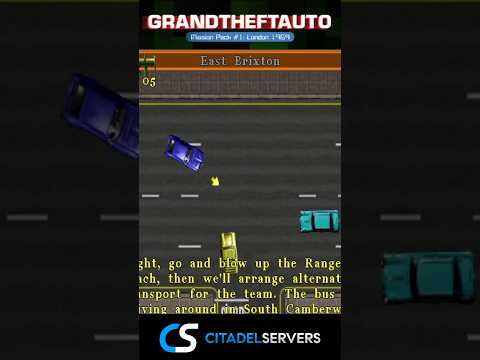 GTA: London 1969 Gameplay | Classic Grand Theft Auto — Citadel Servers video thumbnail