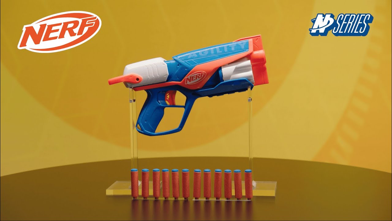 Бластер Nerf N Series Agility (F8629) Бластер Nerf N Series Agility (F8629)