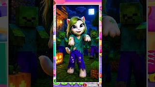 ✨💖My Talking Angela Cute Minecraft Zombie 🧟 Cosplay #mytalkingangela2 #minecraft #cosplay #cute