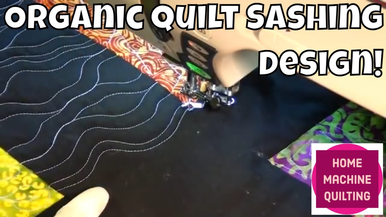 Free Motion Quilt Along #34: Flowing Lines - YouTube