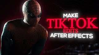 Smooth TikTok Edit Tutorial I After Effect's Beginner Guide