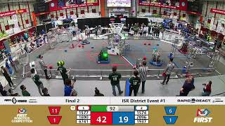 Final 2 - 2022 ISR District Event #1