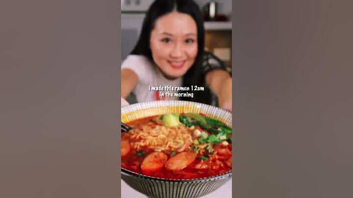 Best ramen hack for midnight study 午夜拉面