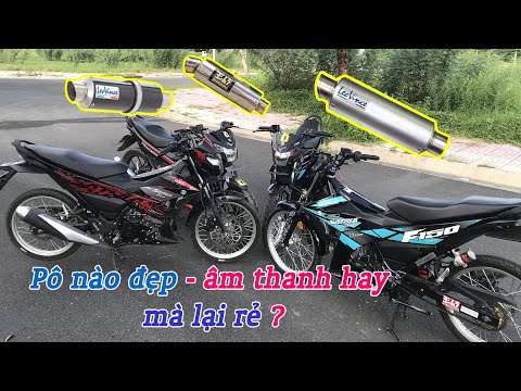Video Chọn pô độ nào cho Raider/Satria ? - Review cấu hình 3... - youtube