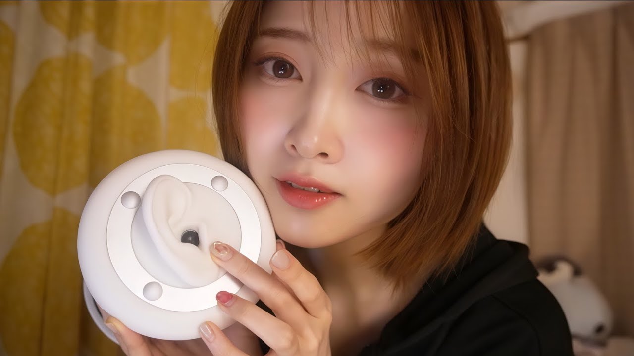 【ASMR】耳の穴を見せながら、、、指耳かき👆🦻🧠【ゼロ距離囁き】