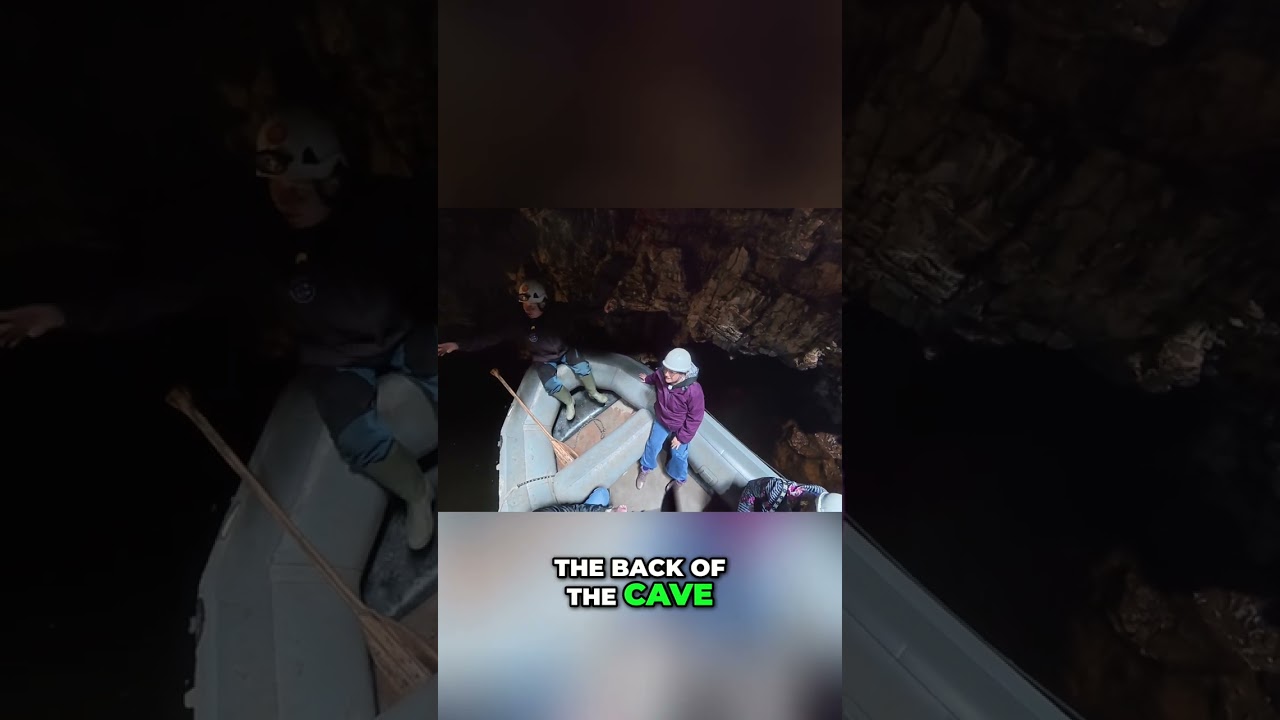 ⁣Smoo Cave Waterfall's Dramatic Return #shorts