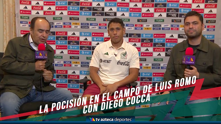 Luis Romo habla de su nuevo rol en el campo con Diego Cocca | Selección Mexicana