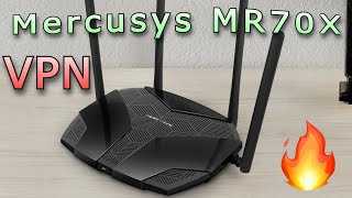 Mercusys MR70X (AX1800) + VPN