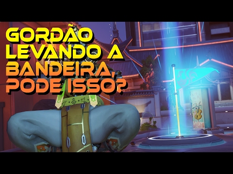 GAMEPLAY #06 - Pegando a bandeira com muita gordura e uma captura lendária com a Tracer!