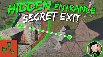 RUST | The PRIVILEGE BASE (IMPOSSIBLE to GO DEEP/ SECRET Entrance/ compact/ solo base/ building 3.0)