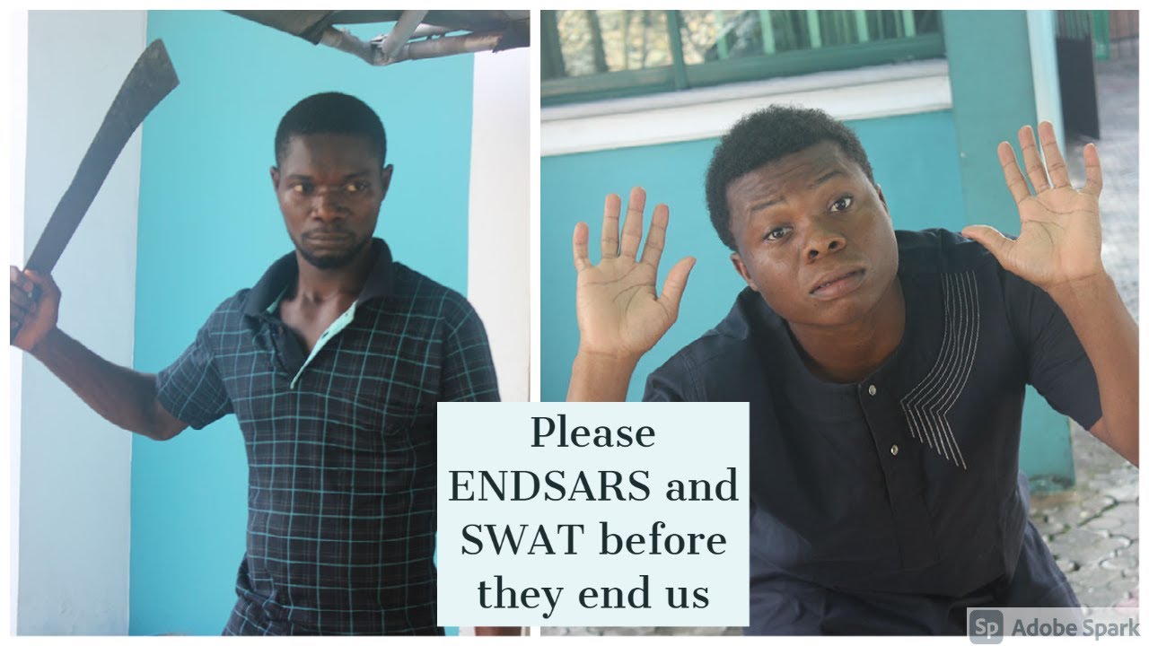 Angry Sars Officer  vs Oga because of endsars protest.