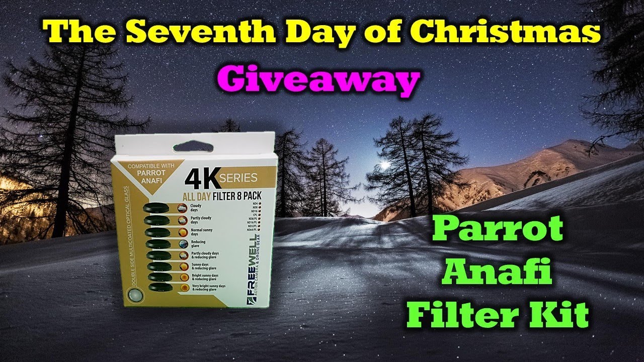 anafi nd filters Free Parrot Anafi Filter Set - Day 7 in our 12 Days of Drone Christmas Giveaways