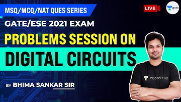 Digital Circuit Problems (MSQ/MCQ/NAT) | GATE/ESE 2021 Exam | Sankar Sir