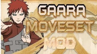 GAARA COMBO MOD (Upgraded Moveset) (NUNS3 FULL BURST)