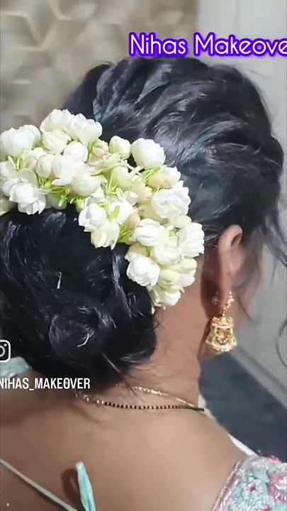 Trending messy bun