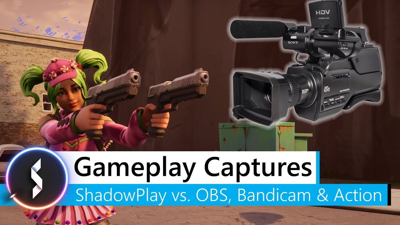 Gameplay Captures Shadowplay Vs Obs Bandicam Action Youtube