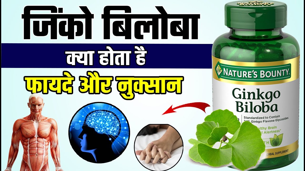 Gingko Biloba के फायदे और नुक्सान । Health Benefits Of Gingko Biloba
