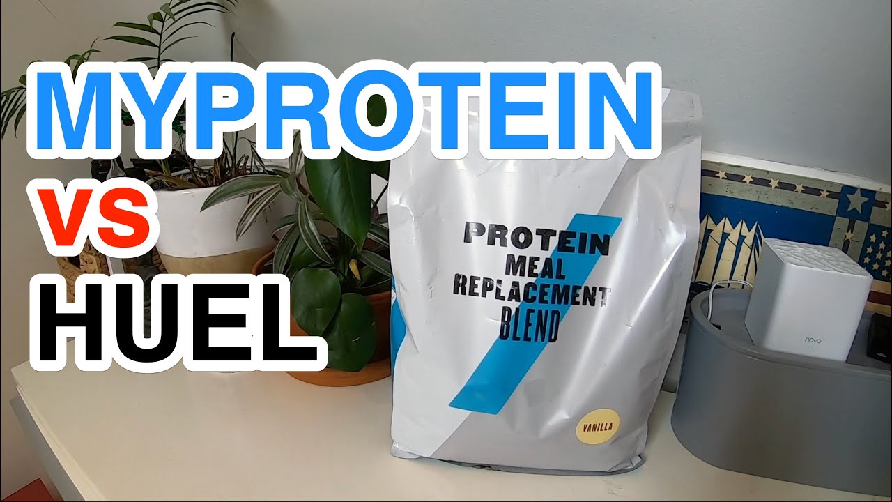 MYPROTEIN Protein Meal Replacement Blend vs HUEL v3.0 which is best