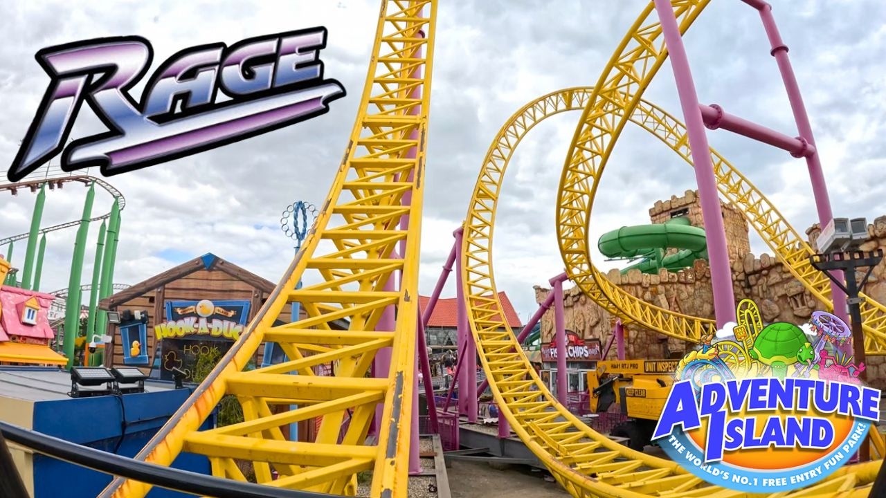 Thrilling POV Experience: Rage On Ride at Adventure Island