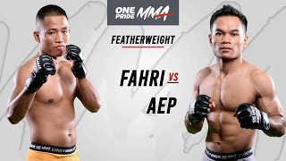 FAHRI RUDIYANTO VS AEP SAEPUDIN | FULL FIGHT ONE PRIDE MMA 75 LOCAL PRIDE #10 JAKARTA