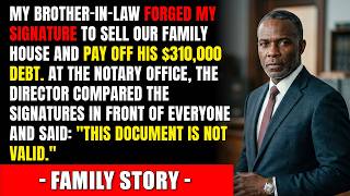 My Brother-In-Law Forged My Signature to Sell Our Family House—He Forgot Where I Used to Work... Update
