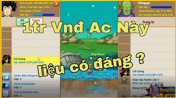 Ngọc Rồng Online - Chùm NAmec TRị Giá 1tr  VNĐ Sẽ Có Gì | Víp Cỡ Nào