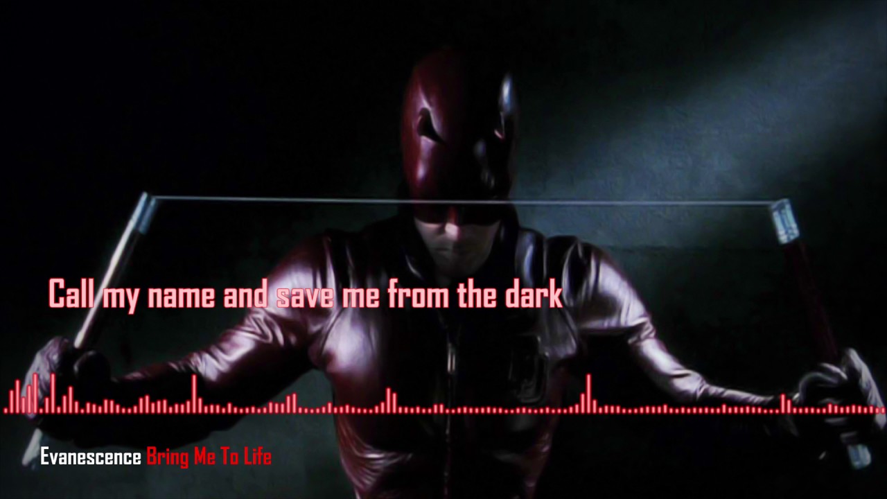 [Daredevil] Evanescence Bring Me To Life (Full Lyrics) YouTube