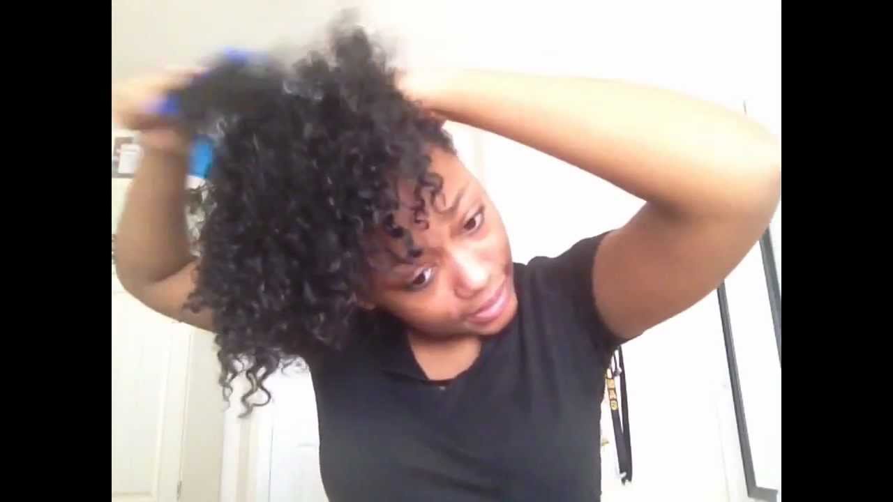 High puff ball tutorial for natural hair! - YouTube