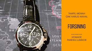 UNBOXING17 | Forsining • HOMAGE Panerai Luminor | 350RIBUAN aja screenshot 5
