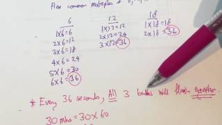 P6 ACS 2016 Prelim P2 Q15 First common multiple