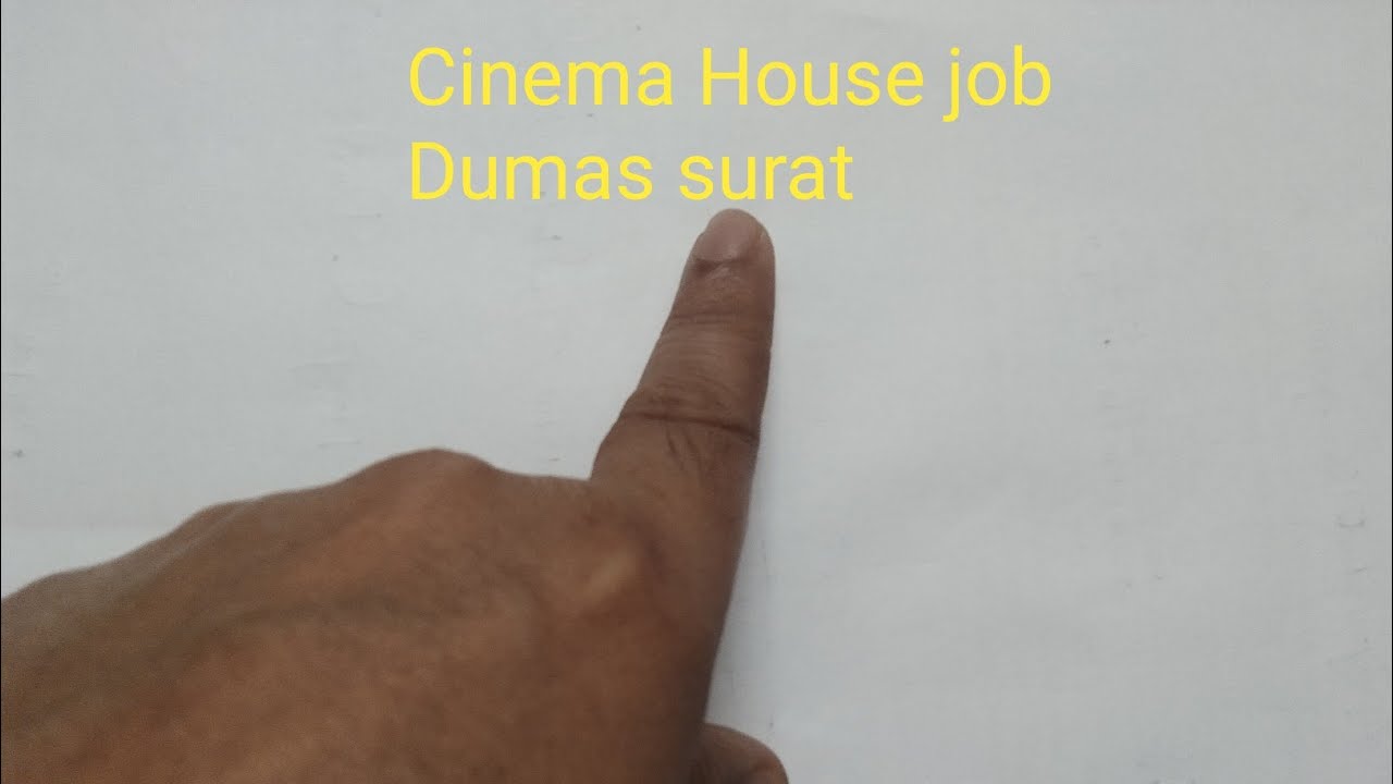 Cinema House job in Dumas surat