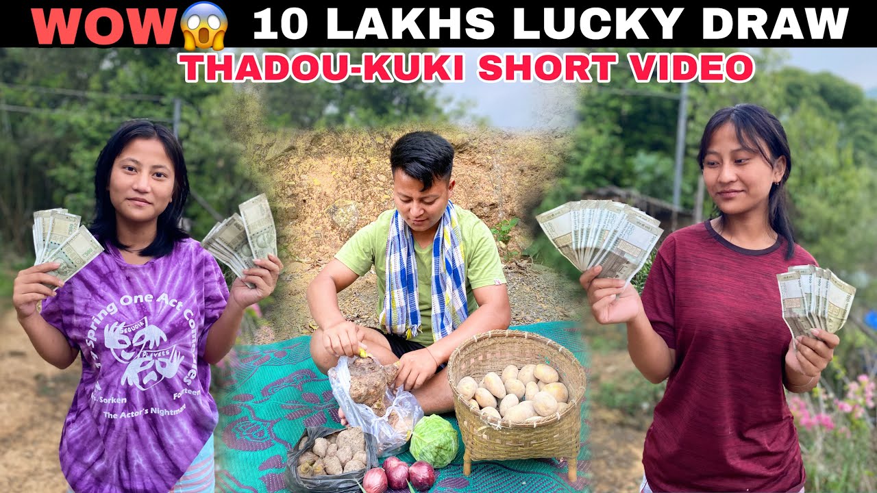 Wow 😱 10 Lakhs Lucky Draw 😱Thadou-Kuki Short Video 😍 Semboi-Kuki// Sanatum// Romi
