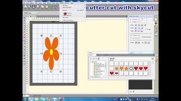 SKYCUT plotter,How to use Sure Cuts A Lot to do print and cut