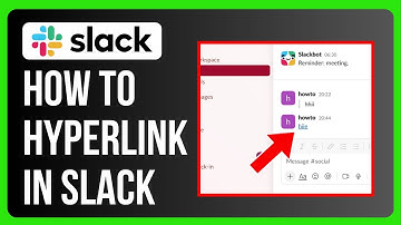How to Hyperlink in Slack