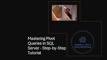 The SECRET To Mastering Pivot Queries in SQL